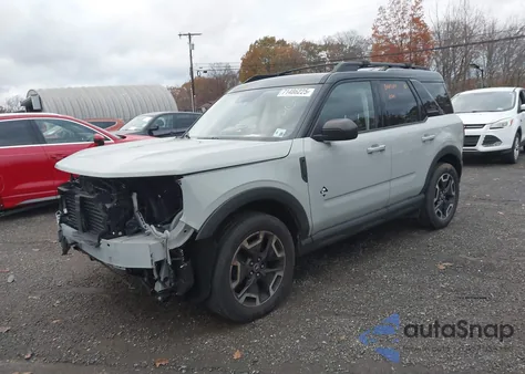 2021 Ford Bronco Sport Outer Banks z USA, uszkodzony, nr VIN 3FMCR9C65MRA79755
